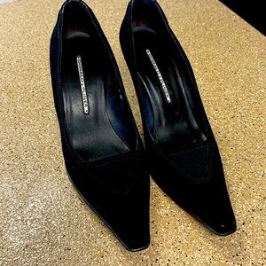 Donald J Pliner black heels size 8